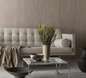 Karin 桌，细花大理石白 