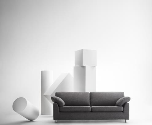 Fredrik 3 seater chrome tosca 09