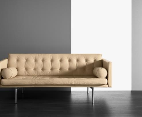 Ritzy 3-seater chrome rustical 22679